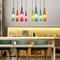8pcs Hanging Wine Bottle Chandelier Pendant Lamp Ceiling Light Fixture Home Bar